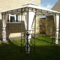 Gazebo Parts Shop 16 Gazebo Spare Parts Ltd Side Panel Set For 3m X 3m Homebase Lucca Gazebo (262cm Curtain Width) - Set Of 4
