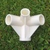 Gazebo Spare Parts Ltd Roof Corner Connector - 4-Way - 24mm- 26mm- 33mm Diameters