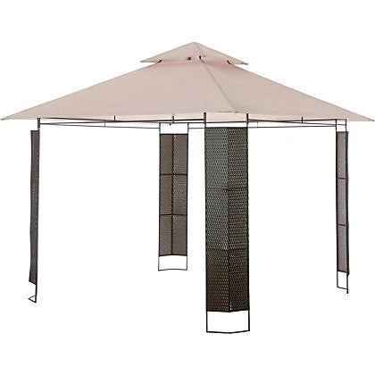 Gazebo Spare Parts Ltd Canopy For 3m X 3m Homebase Panama/Mali Patio Gazebo - Two Tier 3 Gazebo Spare Parts Ltd Canopy For 3m X 3m Homebase Panama/Mali Patio Gazebo - Two Tier