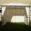 Gazebo Spare Parts Ltd Side Panel Set For 3m X 3m Homebase Lucca Gazebo (262cm Curtain Width) - Set Of 4 1 Gazebo Spare Parts Ltd Side Panel Set For 3m X 3m Homebase Lucca Gazebo (262cm Curtain Width) - Set Of 4