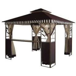 Gazebo Spare Parts Ltd CLEARANCE - Canopy For 3m X 3m Patio Gazebo - Two Tier