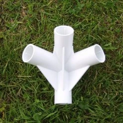 Gazebo Spare Parts Ltd Roof Corner Connector - 4-Way - 20mm Diameter
