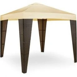 Gazebo Spare Parts Ltd Canopy For 2.45m X 2.45m Next Rattan Patio Gazebo - Single Tier Patio Gazebo Parts