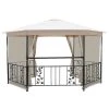 Gazebo Spare Parts Ltd Canopy For 4m Hexagonal Patio Gazebo - Single Tier 2 Gazebo Spare Parts Ltd Canopy For 4m Hexagonal Patio Gazebo - Single Tier