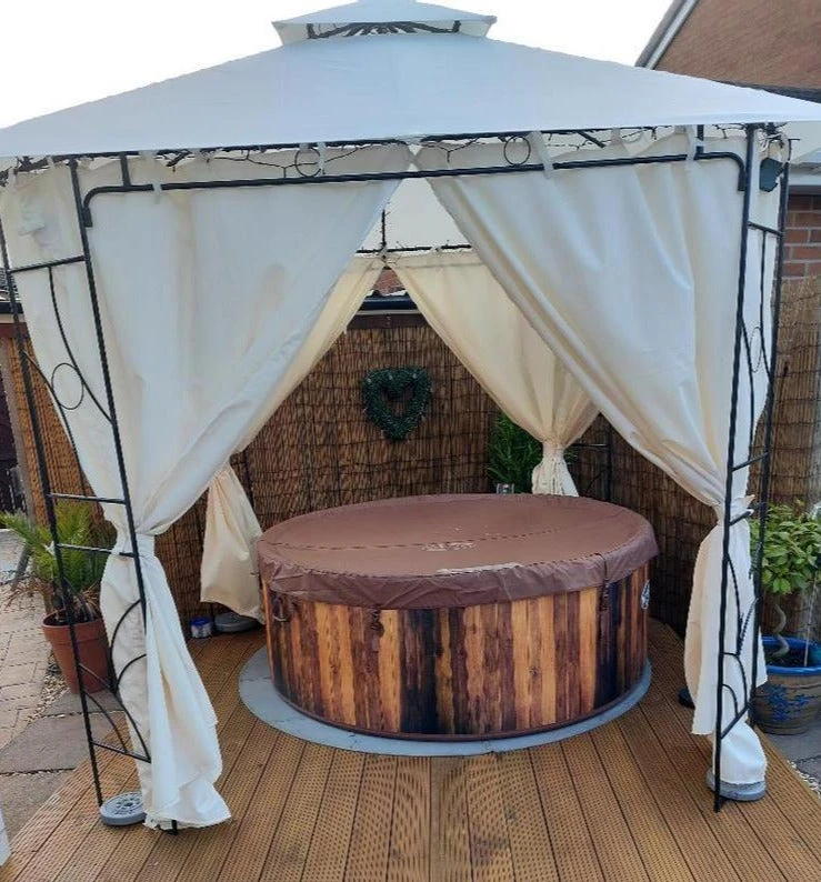 Gazebo Spare Parts Ltd Side Panel Set For 2.5m X 2.5m Patio Gazebo - Set Of 4 - Universal 4 Gazebo Spare Parts Ltd Side Panel Set For 2.5m X 2.5m Patio Gazebo - Set Of 4 - Universal