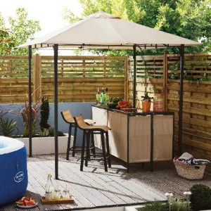 Gazebo Spare Parts Ltd Canopy For 2.4m X 2.4m The Range Bar Patio Gazebo - Single Tier 4 Gazebo Spare Parts Ltd Canopy For 2.4m X 2.4m The Range Bar Patio Gazebo - Single Tier