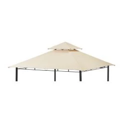 Gazebo Spare Parts Ltd Patio Gazebo Parts Canopy For 2.4m X 2.4m Aldi Gardenline Bar Patio Gazebo - Two Tier