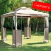 Gazebo Spare Parts Ltd CLEARANCE - Canopy For 2.5m X 2.5m Patio Gazebo - Two Tier 2 Gazebo Spare Parts Ltd CLEARANCE - Canopy For 2.5m X 2.5m Patio Gazebo - Two Tier