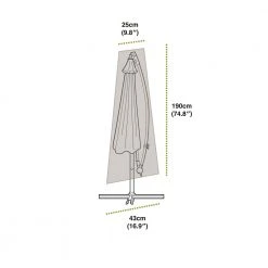 Gazebo Spare Parts Lightweight Protective Parasol Cover