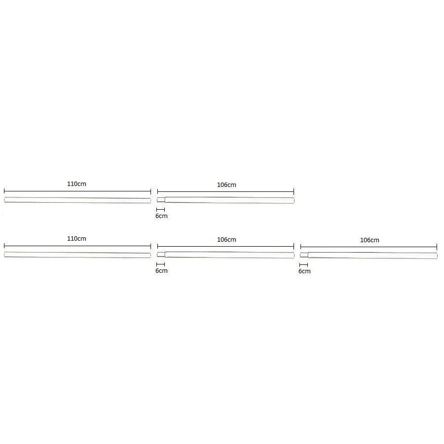 Gazebo Spare Parts Pole - 18mm-32mm - All Lengths & Diameters - Universal Sets 5 Gazebo Spare Parts Pole - 18mm-32mm - All Lengths & Diameters - Universal Sets