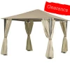 Gazebo Spare Parts Ltd CLEARANCE - Canopy For 3m X 3m Patio Gazebo - Single Tier 2 Gazebo Spare Parts Ltd CLEARANCE - Canopy For 3m X 3m Patio Gazebo - Single Tier
