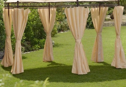 Gazebo Spare Parts Ltd Side Panel Set For 4m Hexagonal/Round Patio Gazebo - Set Of 6 - Universal 3 Gazebo Spare Parts Ltd Side Panel Set For 4m Hexagonal/Round Patio Gazebo - Set Of 6 - Universal