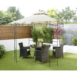 Gazebo Spare Parts Ltd Canopy For 2.5m X 2.5m The Range Arosa Patio Gazebo - Two Tier Patio Gazebo Parts