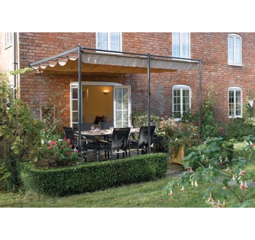 Gazebo Spare Parts Ltd Canopy For 3.3m X 3m Retractable Rowlinson St Tropez Patio Gazebo - Wall Mounted Patio Gazebo Parts 4 Gazebo Spare Parts Ltd Canopy For 3.3m X 3m Retractable Rowlinson St Tropez Patio Gazebo - Wall Mounted Patio Gazebo Parts