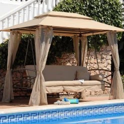 Gazebo Spare Parts Ltd Canopy For Luxor Gazebo Swing Bed Hammock - 205cm X 278cm