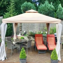 Gazebo Spare Parts Ltd CLEARANCE - Canopy For 3m X 3m Patio Gazebo - Two Tier Sale 8 Gazebo Spare Parts Ltd CLEARANCE - Canopy For 3m X 3m Patio Gazebo - Two Tier Sale